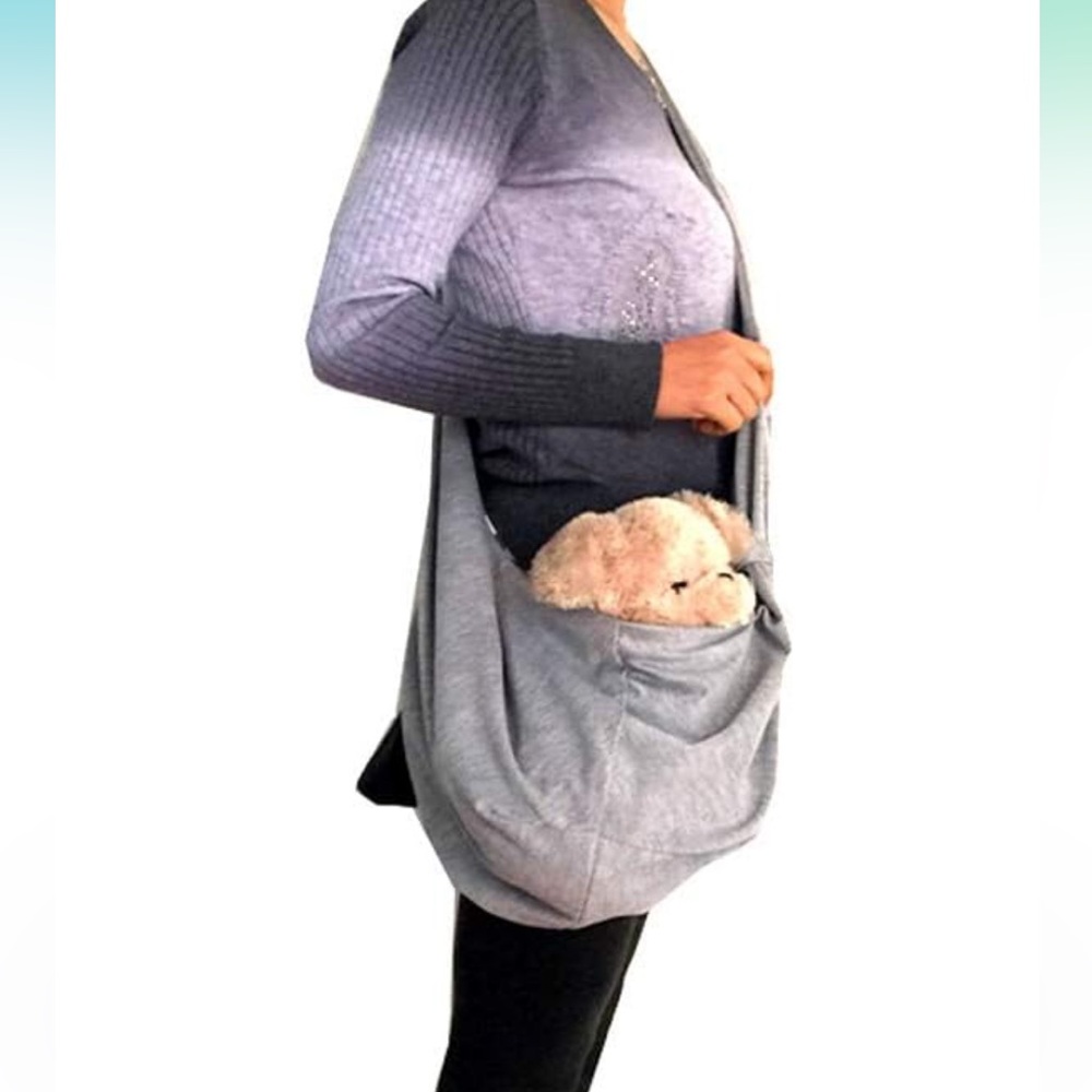 Reversible dog sling carrier